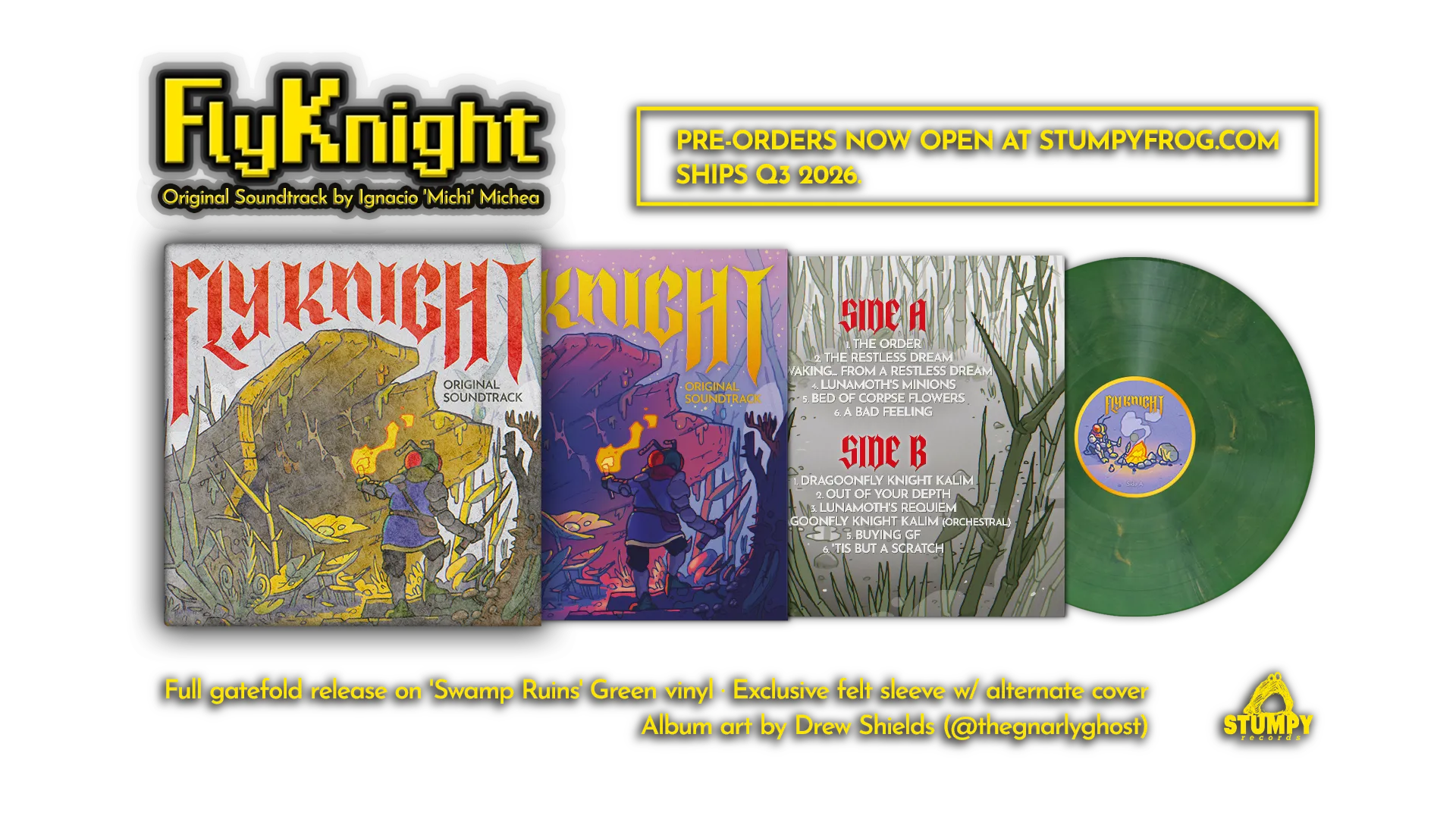 Flyknight with felt sleeve