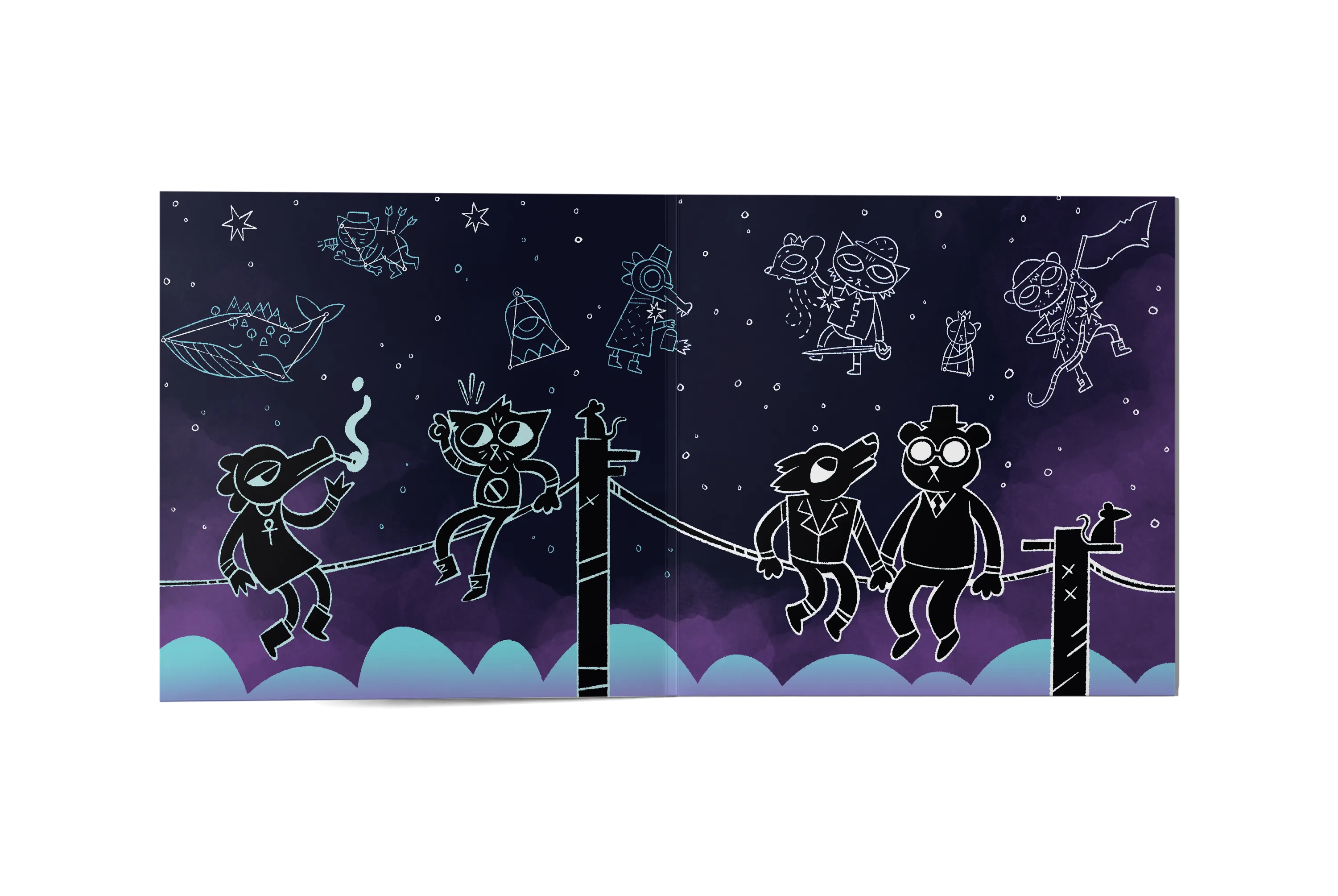 Night In The Woods 2LP Inner Gatefold